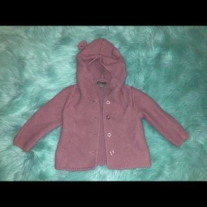 Baby Gap Cozy Knitted Sweater Jacket Size 12-18m